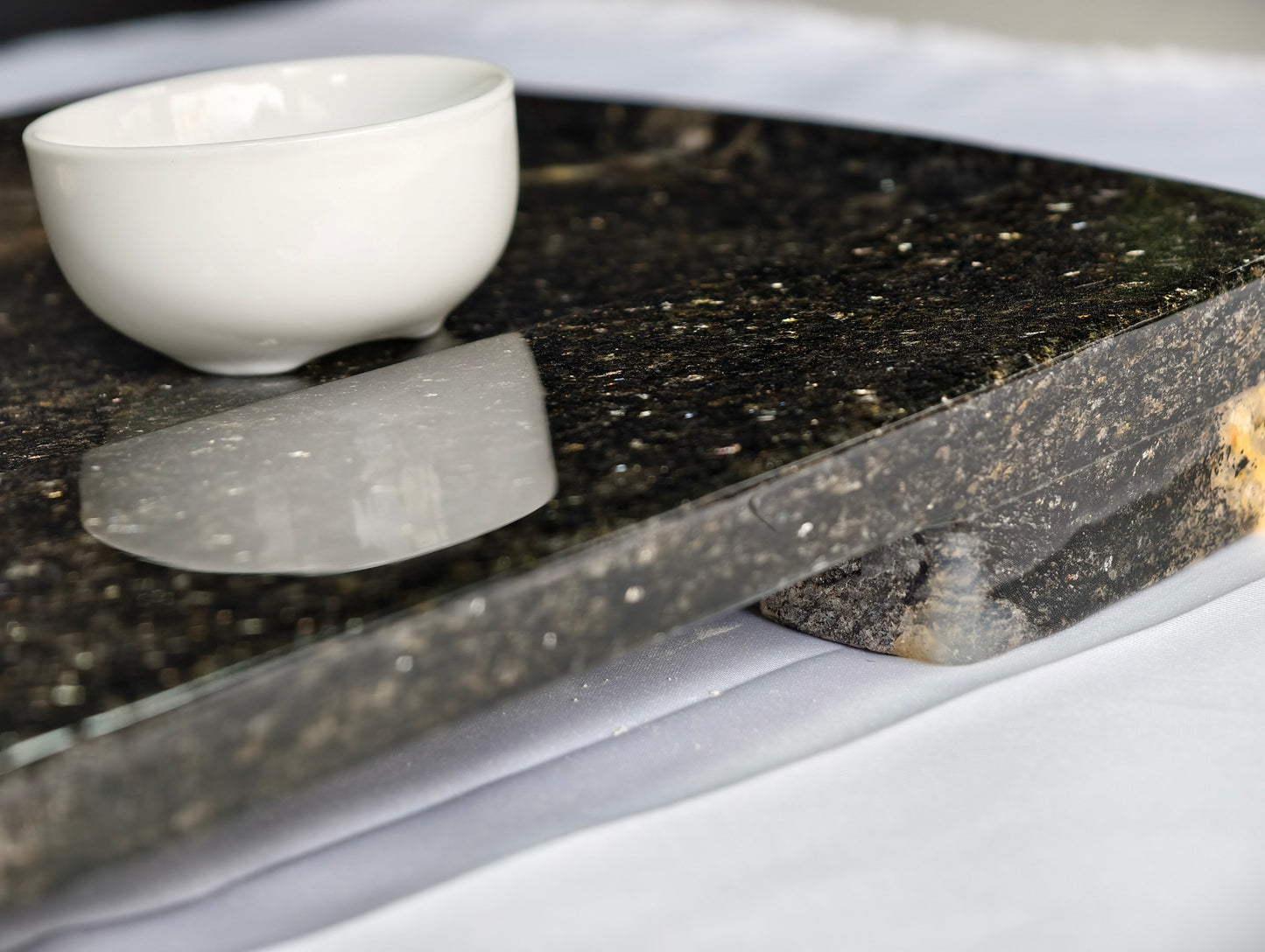 Galaxy Lumina Luxury Stone Tea Tray