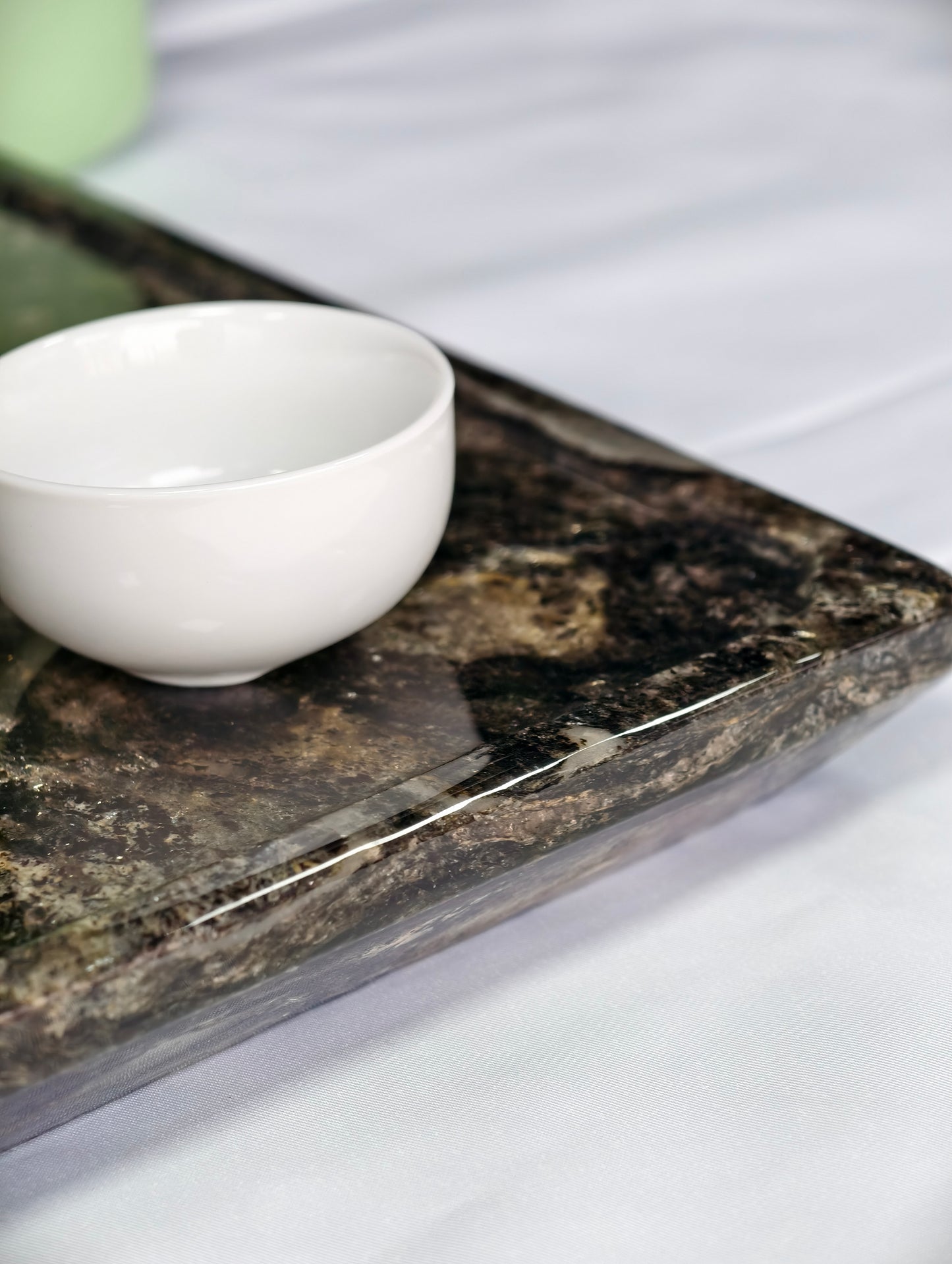 Platinum Diamond Tea Tray